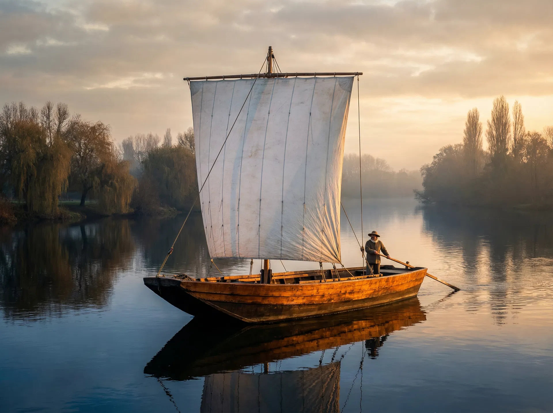 Bateau traditionnel de Loire