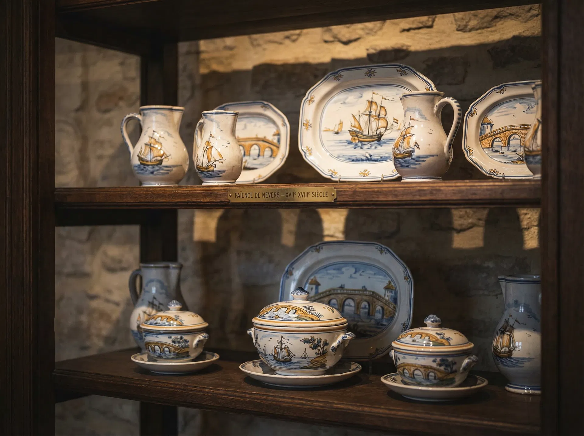 Collection de faïences de Nevers